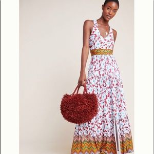 Anthropologie Maeve auden maxi dress
